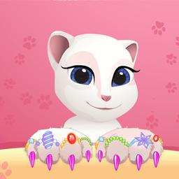 Talking Tom Angela Great Manicure